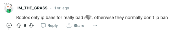 Can Roblox IP Ban You Reddit