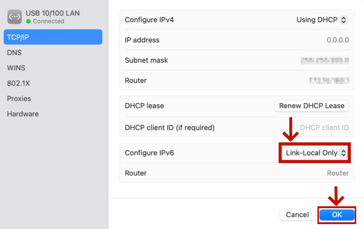 Disable IPv6 macOS Ventura