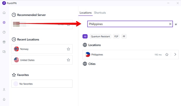 Get a Philippines VPN Server from PureVPN to Bypass Geo-Limitations