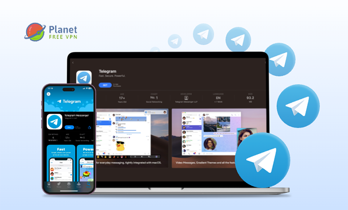 Planet Free VPN for Telegram