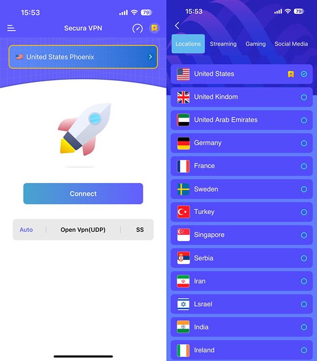 Falcon VPN for Accessing Apps from Other Countries