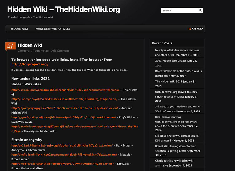 The Hidden Wiki